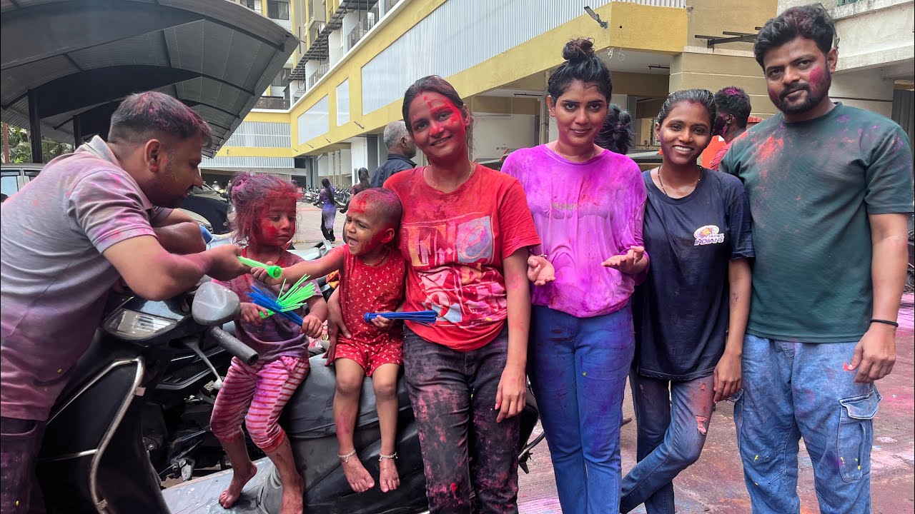 Holi 2026 #holi #family #love 