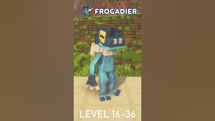 FROAKIE TO GRENINJA in COBBLEMON!!!