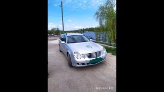 Огляд Mercedes 211. Рестайлінг