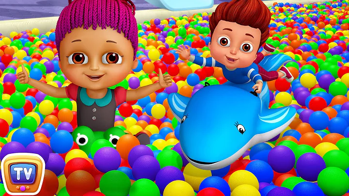 Surprise Eggs Ball Pit Show for Kids to Learn ALL Colours | ChuChu TV Funzone 3D for Children