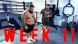 Weight-Loss Journey | Weigh In - Week 11 | He Gained His weight Back... (HORRIBLE)