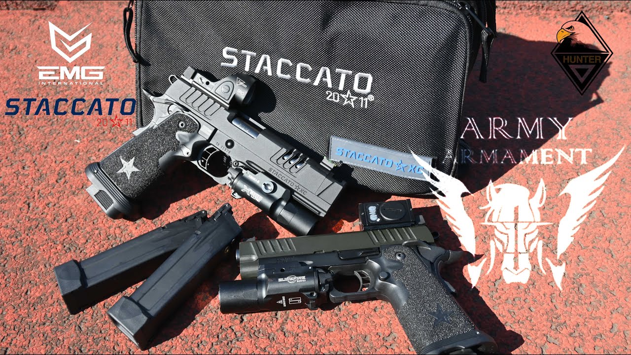 Army Armament R618-A | STACCATO XC Hicapa開箱簡介 #airsoft #生存遊戲