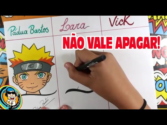 Arte e Cia Brasil - A galera pediu e hoje saiu!! Passo a passo do Naruto/Hinata  no Canal ARTE E CIA BRASIL no !! #pedidodagalera . . . . .  #paduabastos #arteeciabrasil #