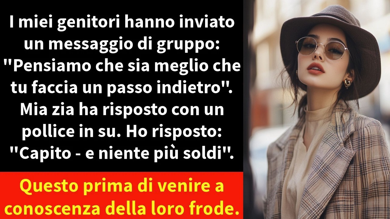 «Papà ha scritto: “Callie, è meglio se fai un passo indietro”. Sotto, zia Roxanne ha messo un pollice in su. Non stavo approvando un menù: stavano approvando la mia esclusione. E io, proprio...