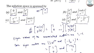 Differential Equations Mathematics CSIR UGC NET JRF December 2017 Solutions 9