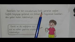 1.Sınıf Hayat Sağlıklı Beslenme Sayfa 93-98