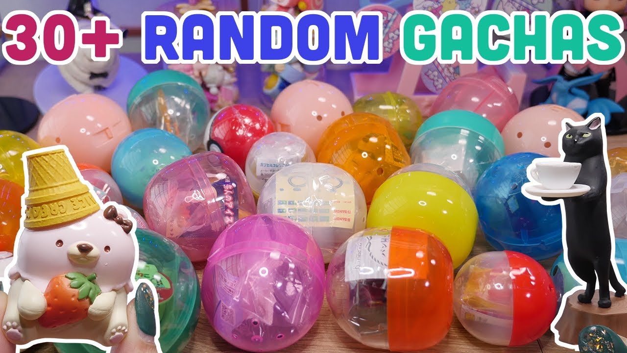 30+ Random Gacha Capsule Opening | Pokemon | Kirby | Vocaloid | Miniatures