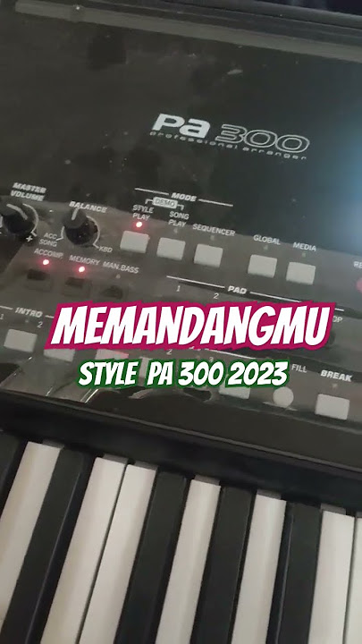 Memandangmu | Style PA 300 Terbaru 2023