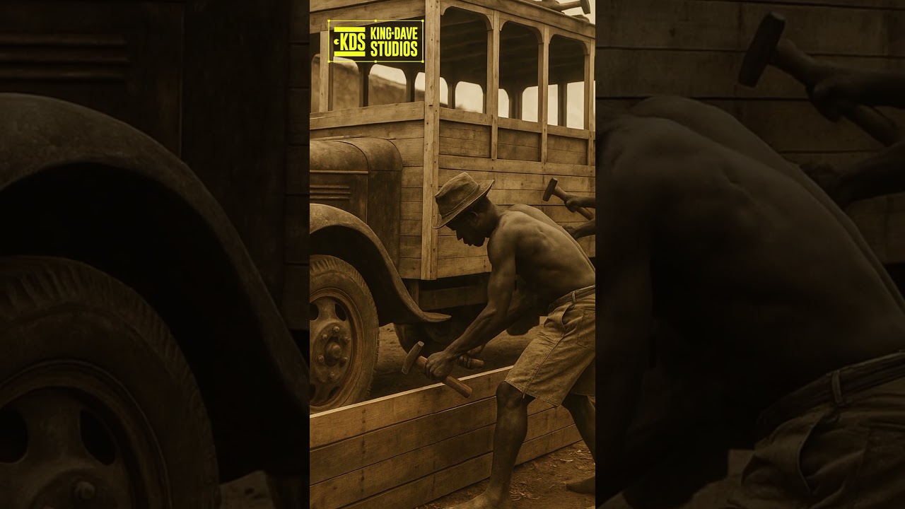 The trucks that existed before trotro was born in Ghana 