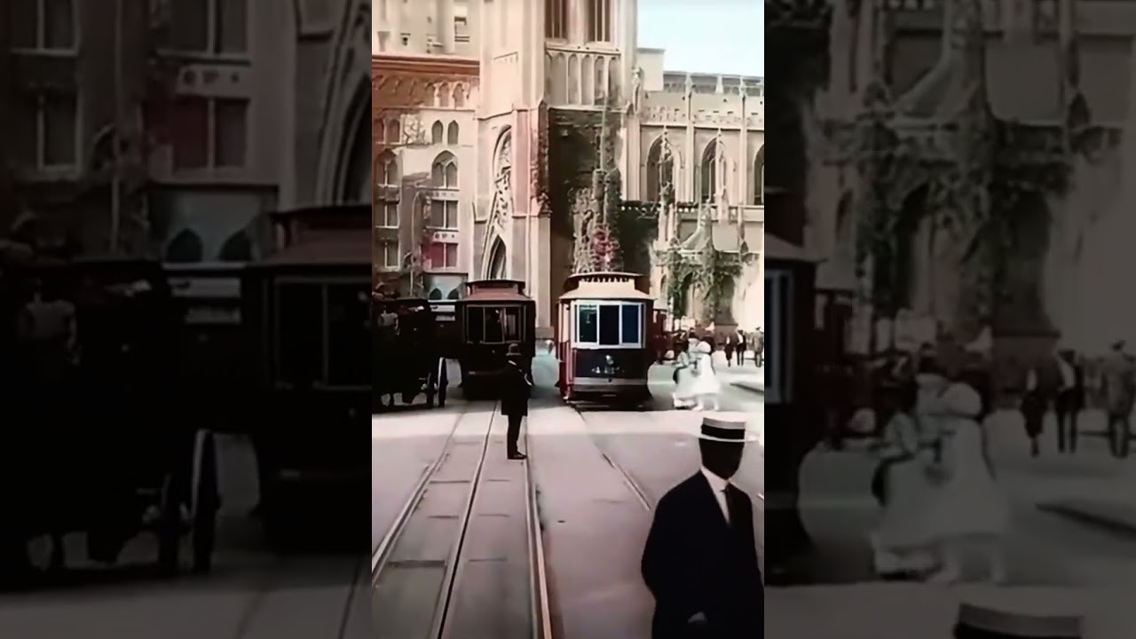 Multimodal Traffic Conditions in New York City in 1911