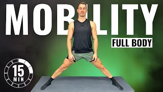 15 Min FULL BODY MOBILITY FLOW ROUTINE | Dynamic Stretching