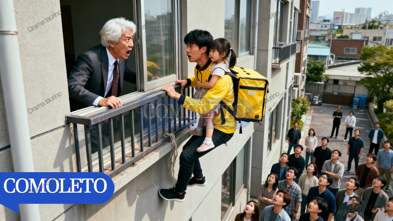 Un chico pobre rescata a una chica atrapada en un balcón, sin saber que es la nieta del presidente.