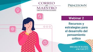 W2. Recursos y estrategias para el desarrollo del pensamiento crítico