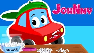 Little Red Car | Johny Johny Yes Papa | Cars Song