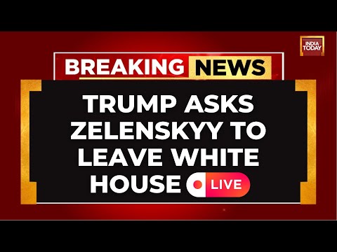 Trump-Zelenskyy Meet LIVE: Trump Asks Zelenskyy To Leave White House, PC Canceled | US News | LIVE