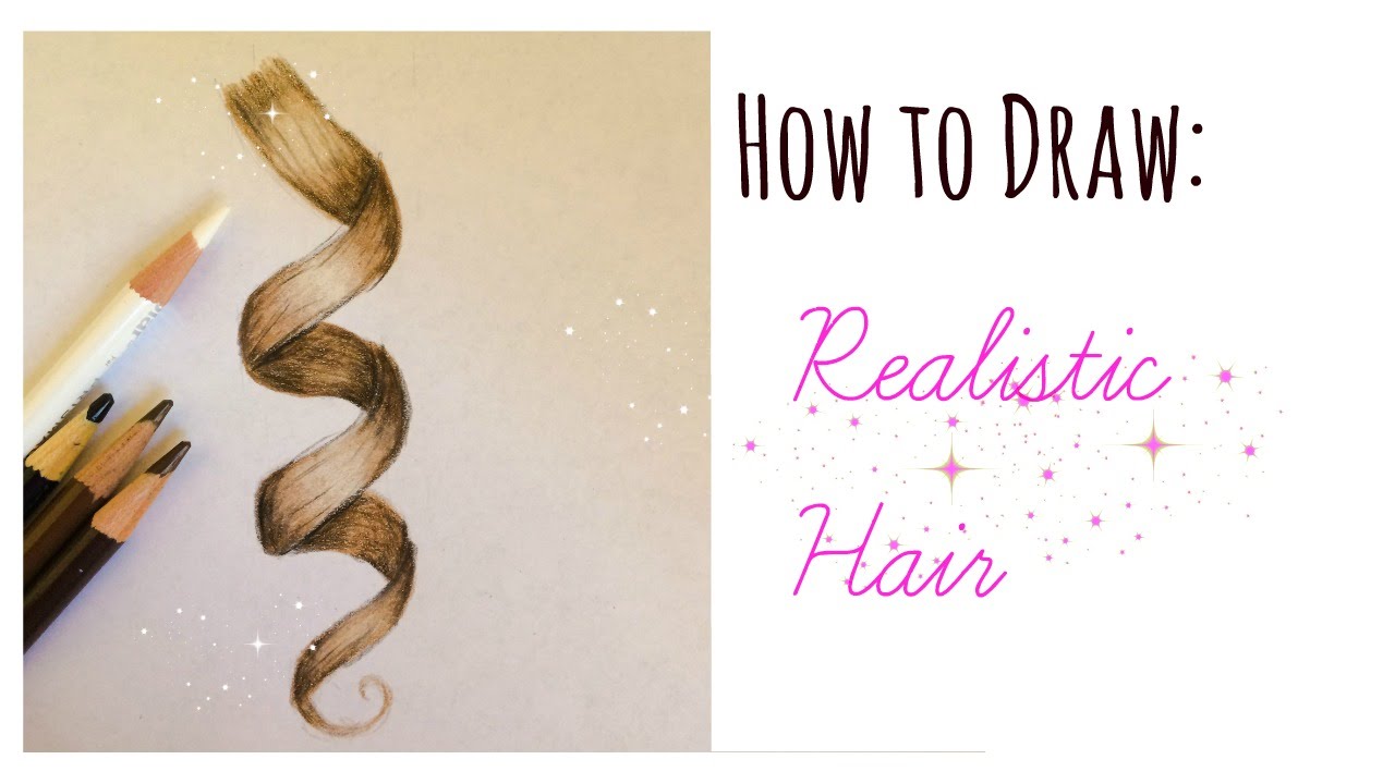 How to Draw Curly Hair!! - YouTube