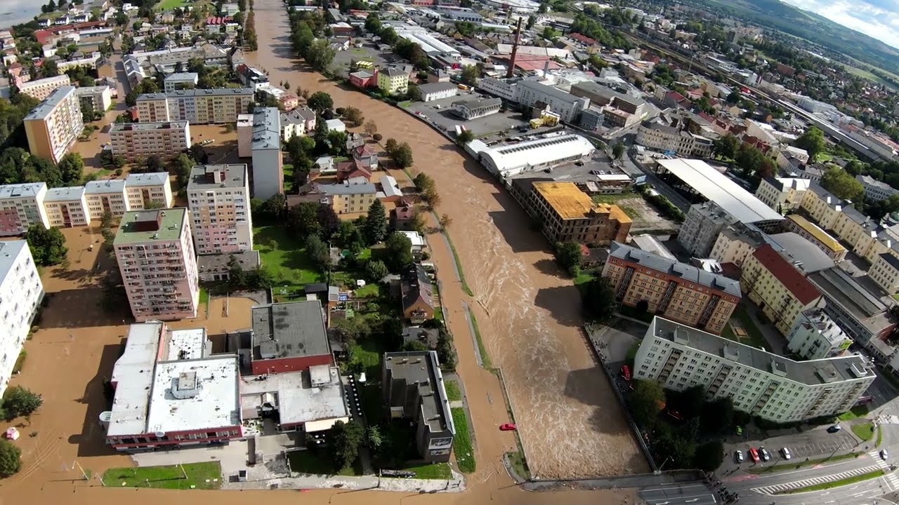 Povodeň Opava Kateřinky 15.9.2024.