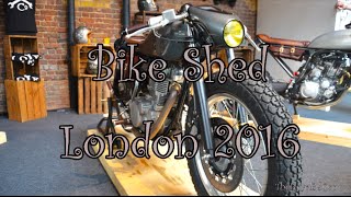 The Bike Shed 2016- London Show- Tobacco Dock