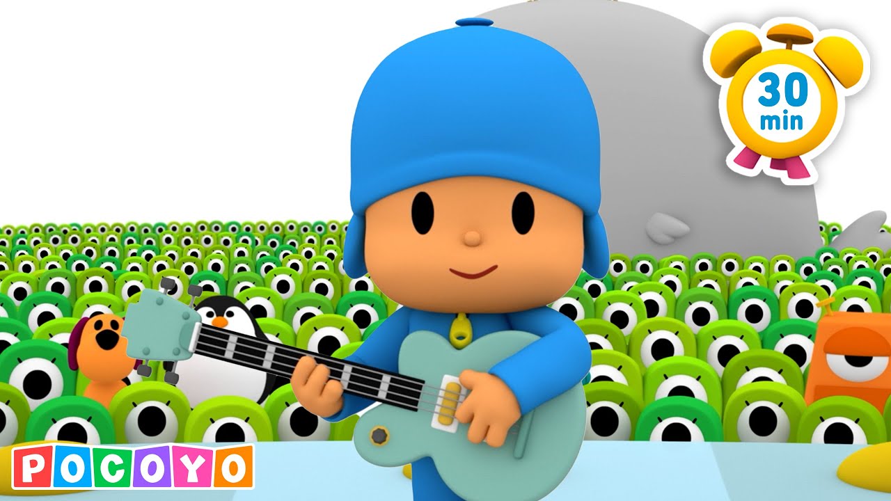 🎤 Pocoyo ile şarkı söyleyelim!!! (30 dakika) Pocoyo 🇹🇷 - Resmi Kanal | Çocuklar için Çizgi Filmler