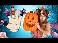 Halloween finger family song  halloween songs for kids  fairy jasmines house