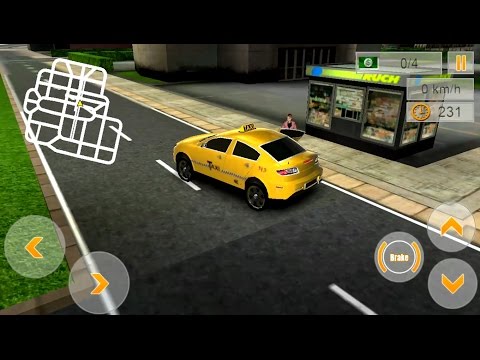 Modern Taxi Driving 3D Android Gameplay HD #1