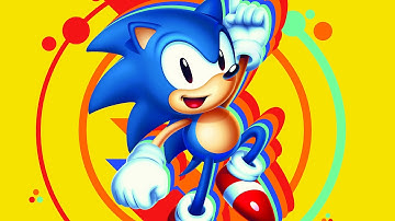 Sonic Mania - Title Screen