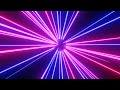 Moving Laser Beam Rays on Futuristic Neon Glow Light Ball Flashing 4K UHD 60fps 1 Hour Video Loop