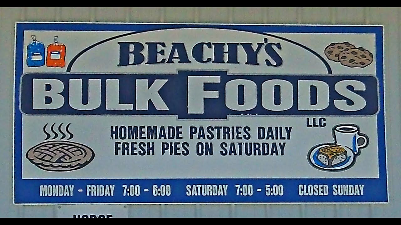 Beachy's Bulk Foods YouTube