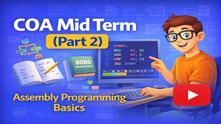 COA Mid Term (Part 2) — Assembly Programming Basics