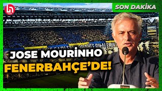 SON DAKİKA! Fenerbahçe'de yeni teknik direktör Jose Mourinho için imza töreni!