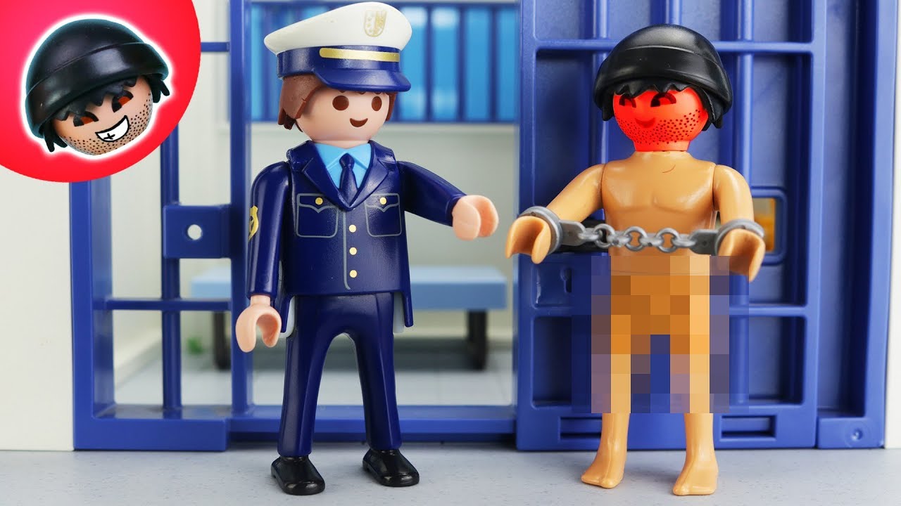 Karlchen wird NACKT verhaftet - Playmobil Polizei Film - KARLCHEN KNACK #168