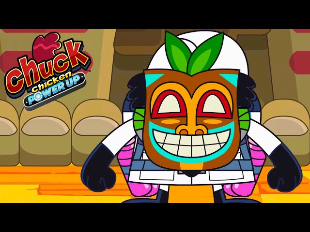 Chuck Chicken 🐔 Power Up Special Edition 🍉🍑 Fruit Fever - Episodes Collection 🔥 Superhero Cartoons class=