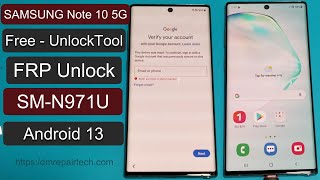 Samsung Galaxy Note10/Note10 Plus Google Account Bypass Android 12 | Samsung Note 10 Frp Bypass 2023