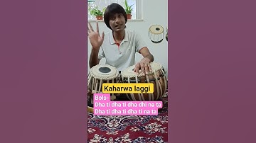 kaharwa laggi #tablalesson #trendingshorts #shortvideo