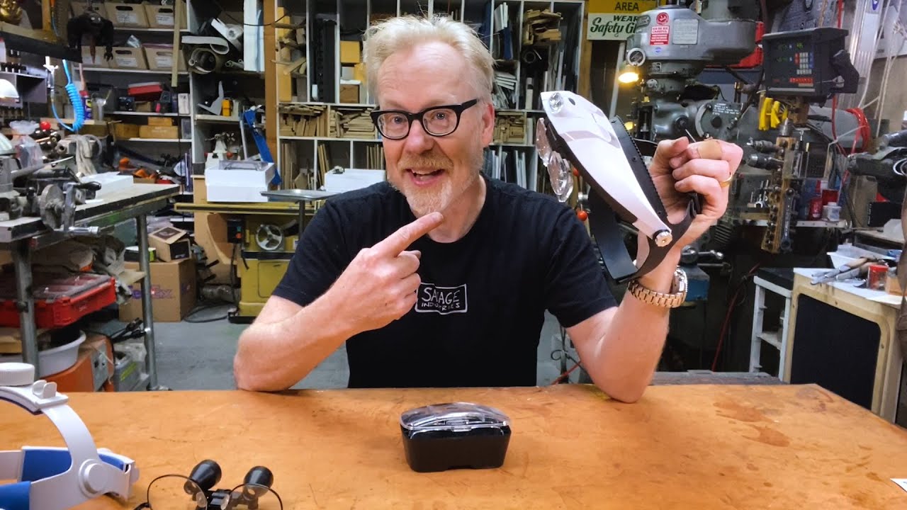 Adam Savage's Favorite Tools: Wearable Magnifiers! 