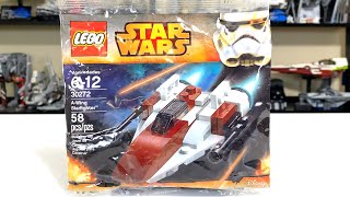 LEGO Star Wars 30272 A-Wing Starfighter Polybag Review