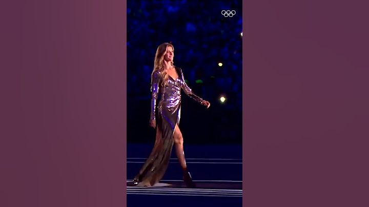 Relive the iconic Rio 2016 Opening Ceremony with Gisele! ✨ #Paris2024 magic kicks off tomorrow!