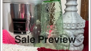 Sale Preview for July 31st
