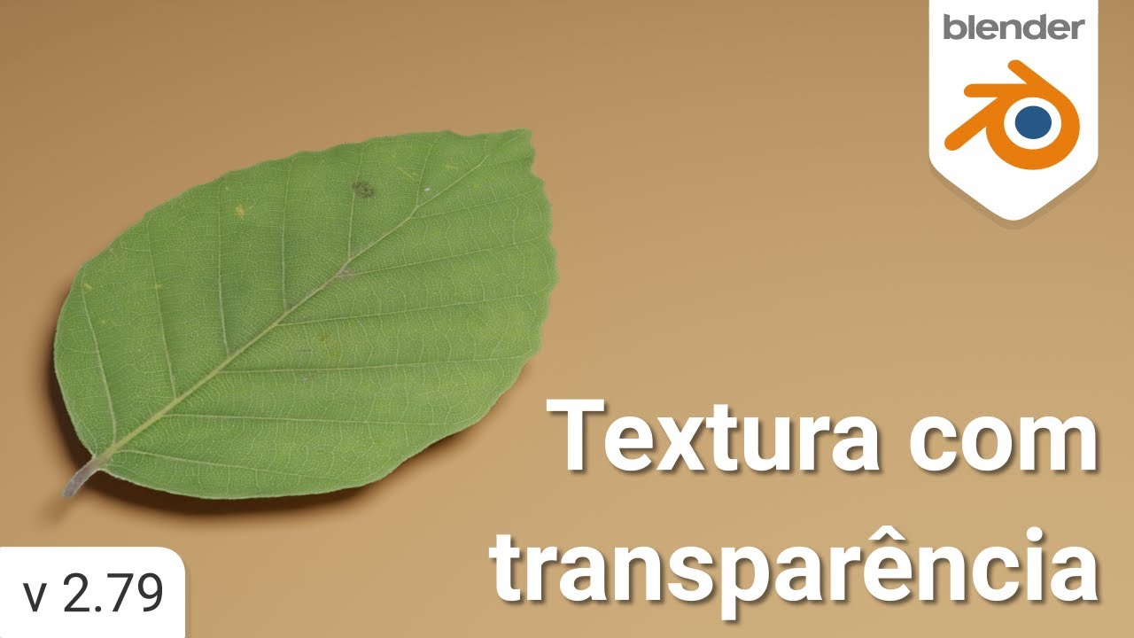 Como aplicar textura com transparência no Blender 2.79 - YouTube