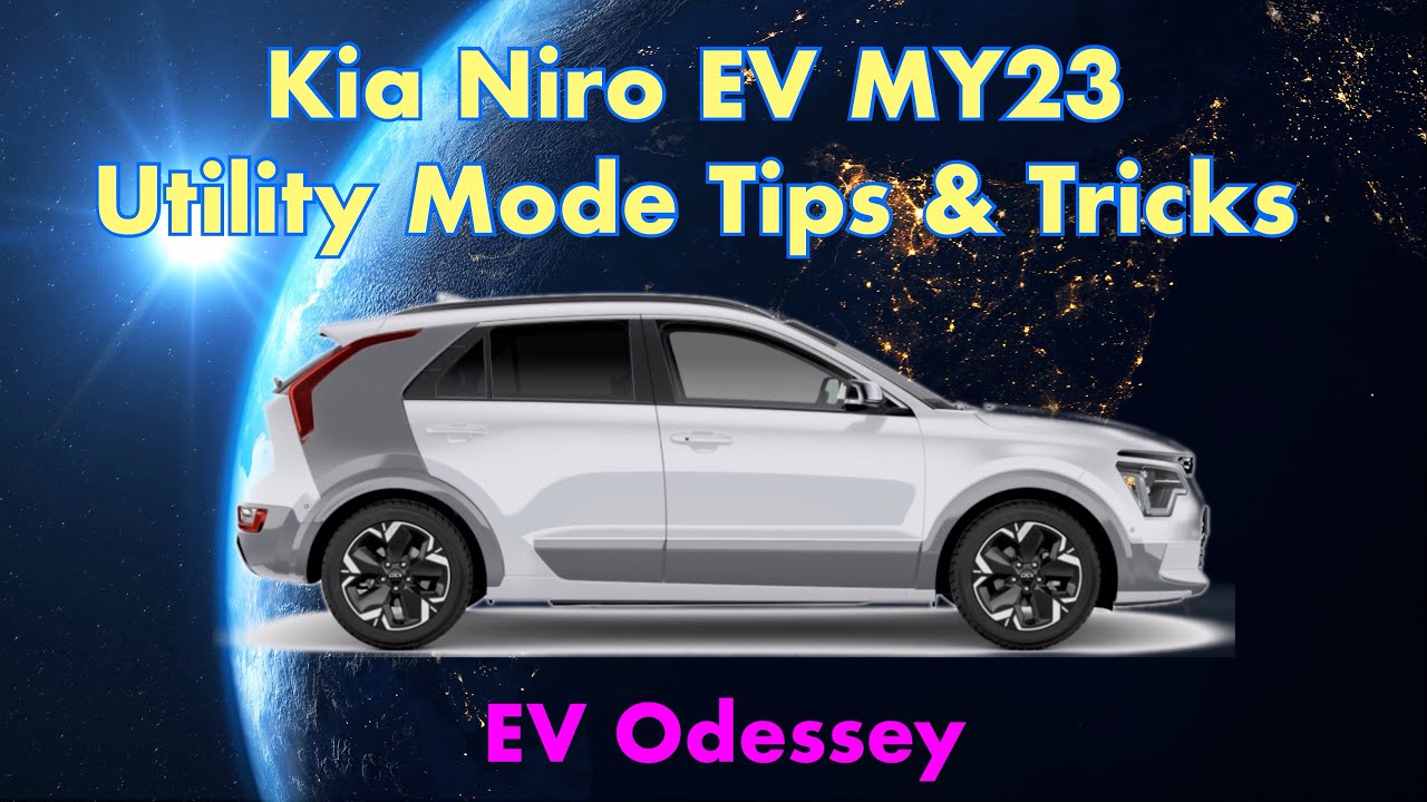Kia Niro EV MY23 Utility Mode tricks & Tips YouTube