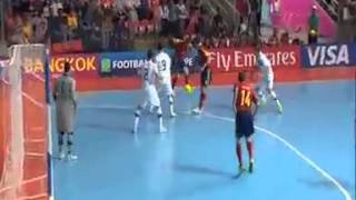 (Futsal Tailandia 2012) Semifinal: Italia 1-4 España