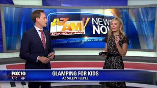 Fox 10 News segment with Marcy Jones