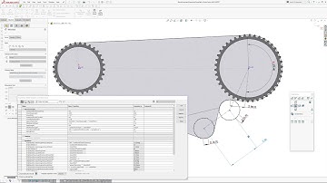 Solidworks: Bike Drivetrain Using Global Variables and Equations