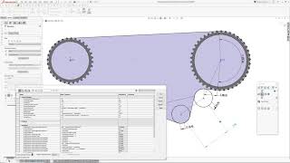 Solidworks: Bike Drivetrain Using Global Variables and Equations