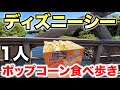 1人でディズニーシーのポップコーンを全種類食べる男