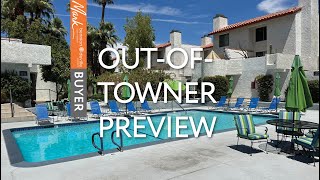 Preview tour of 280 S Avenida Caballeros 271 -1BD, 1BA condo in Palm Springs, CA