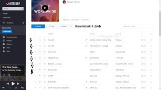 Top 10 websites 2018 to Listen and download music online for free screenshot 1