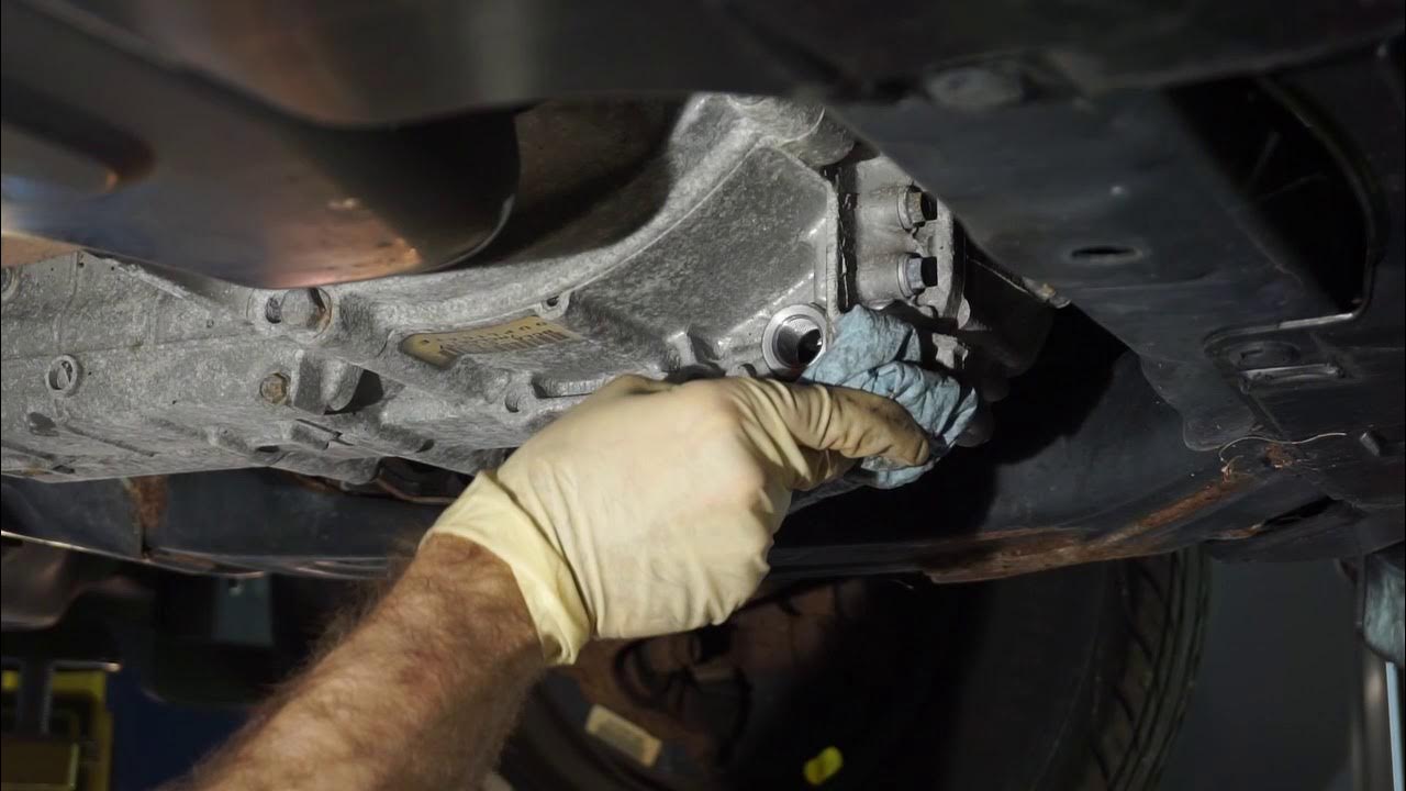 2007 Honda Accord 2.4 Liter Transmission Fluid Change - YouTube
