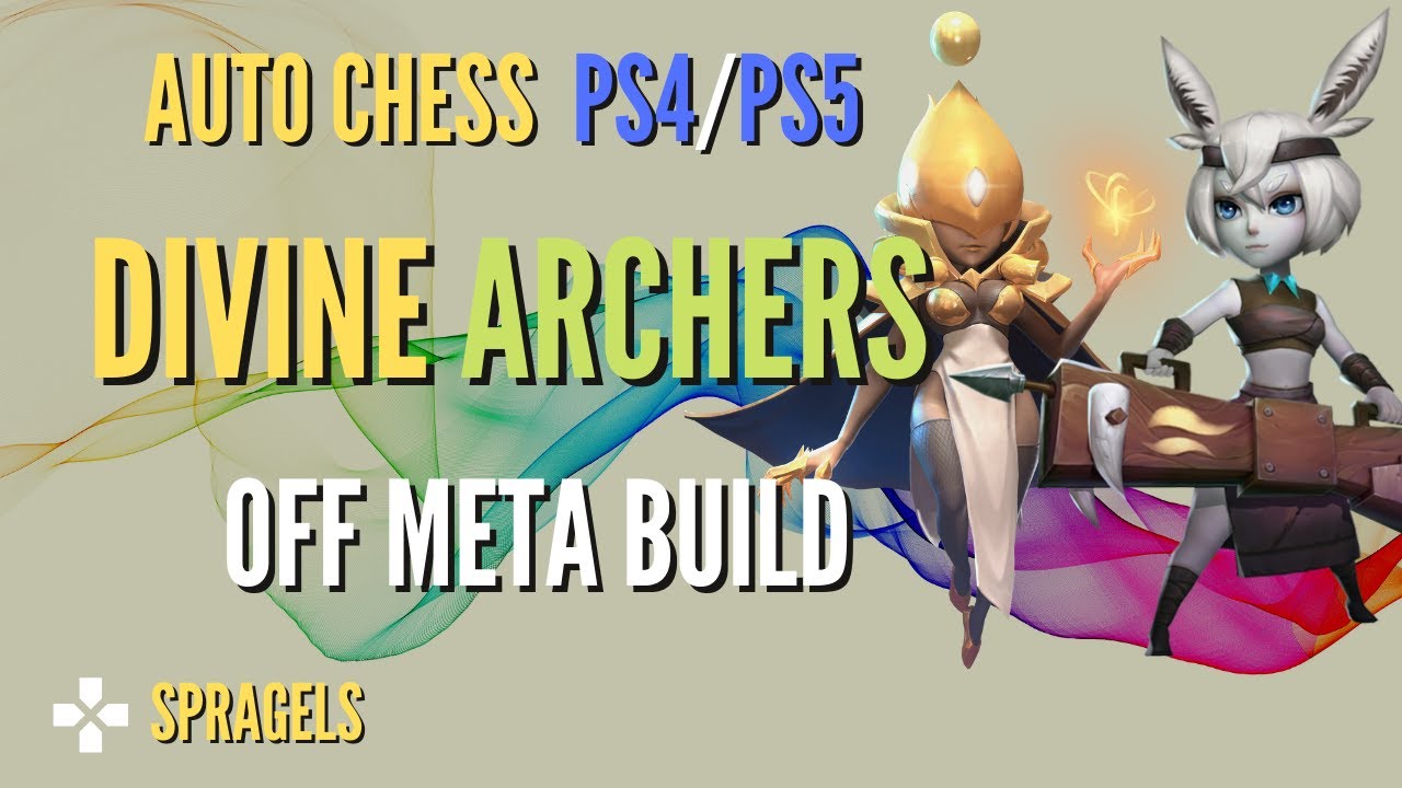 Divine Archers *Fun But HARD* - Autochess PS4 PS5 PC Mobile