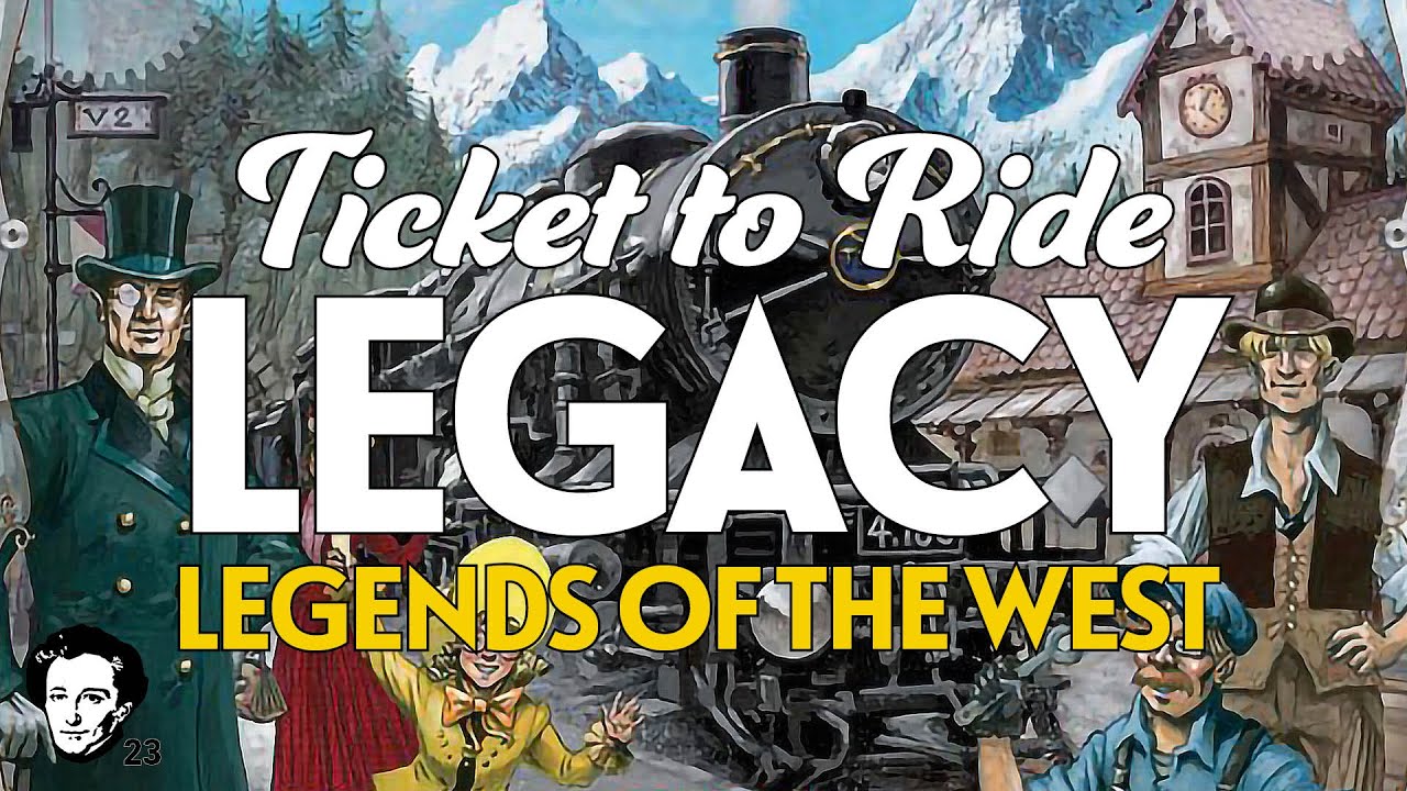 Overview & Unboxing Ticket to Ride Legacy - Compara Jogos